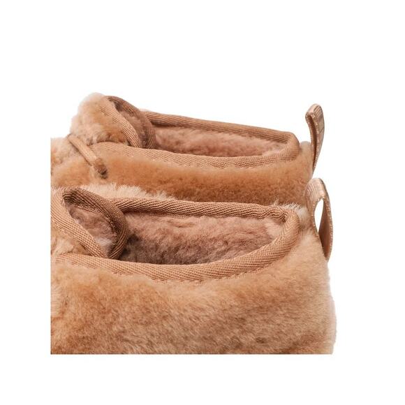 NEW UGG Neumel Cozy Fur Women's Shoes Chukka Boots Chestnut Size 8 - 1123665 - Picture 5 of 8